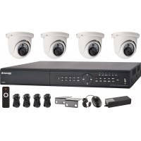 8-CH 2 MegaPixel TVIAHD Digital Surveillance Package
